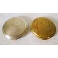 Lot of two Vintage Powder compacts, as per photo.