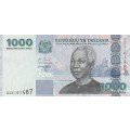 1000 Shilingi TANZANIA 2003. UNC As per scan