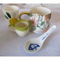 Lot of 4 Various Porcelain items. As per photo.