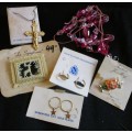 Lot of various vintage costume jewelry, from 50`s. Still with original packaging. No.3