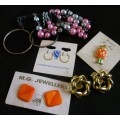 Lot of various vintage costume jewelry, from 50`s. Still with original packaging. No. 11