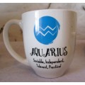 Large Aquarius Coffee Mug