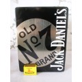 Jack Daniels Label Metal Tin. 28 x 20 x10cm Made in USA.