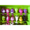 1st Edition Complete Collection of Stikeez in Green Frog display Pick & Pay
