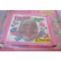10 Packs Barbie Panini Album Stickers, 6 stickers in each pack, Sealed in two original holders.