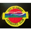 City of Durban Lifeguard Club Badge.