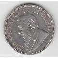 1896 South African Silver `ZAR` Two and a half Shilling