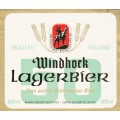Vintage S.W.A. Windhoek Beer Bottle Labels. Lot of 3 different labels.