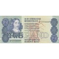 1989 South Africa Two Rand Banknote. As per scan. UNC