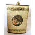 Vintage Buchanan Pompeii Themed tin, made in Cape Town. Eloborate Gold finishes. 140x100x80.