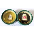 Lot of 2 Mason`s Ironstone Porcelain Thimbles in original packaging.