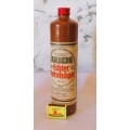 Vintage AMBERG Egter Steinhager Dry Gin, Terracotta 750 ml Bottel. 290mm high.