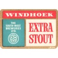 4 different Vintage Windhoek South West Breweries Bier Label. SWA.