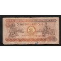 Mozambique, 50 Meticais, 1983 Banknote