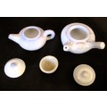 Antique Miniture Porcelain Children Chines tea set, 5 piece. As per phot.