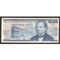Mexico 50 Pesos, 1981 Bank Note