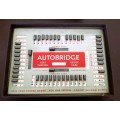 Vintage Complete 1950`s Autobridge Play-Yourself Card Game Set in box with cards and booklets.