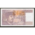 France, 20 Francs, 1993 Bank Note.