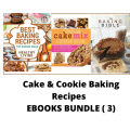 Cake and Cookie Baking, Recipes  EBOOKS BUNDLE