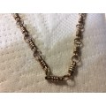 Old 9ct  Rose Gold Ladies necklace -take a peek at this lovely piece