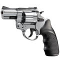 No License Required - ZORAKI 2.5` Revolver Shiny Chrome Como & 10x 9mm Blanks Firing Hand Gun