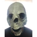 Halloween mask Latex slight brownish skull face