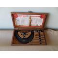MOORE AND WRIGHT MICROMETER BOXED