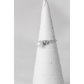 Solid Sterling Silver (.925) Handmade Ring With Genuine Pearl