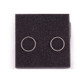 Solid Sterling Silver (.925) Circle Stud Earrings