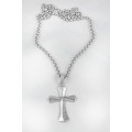 Solid Sterling Silver (.925) Chain With Cross
