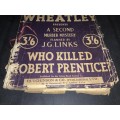 Who killed Robert Prentice