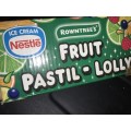 Nestle ice cream fruit pastil Rowntrees  Collectors item