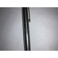 Old Mutual Parker Pen Jotter  Stainless Steel With Gold Arrow  made in UK