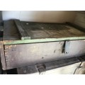 Vintage wooden military case / Box