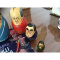 Russian leaders from Vladimir Vladimirovich Putin USSR Doll