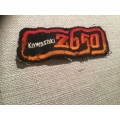 Vintage kawasaki z650  badge