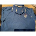 SOCCER / FOOTBALL RANGERS TOP size large