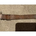 Vintage military leather rifle sling rare