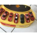 Shell oil Ferrari car set
