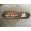 SA LIONS RUGBY SUPPORTERS CURRIE CUP CHAMPIONS 1999