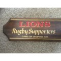 SA LIONS RUGBY SUPPORTERS CURRIE CUP CHAMPIONS 1999