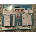 Alarm system wireless battery operated