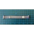 Forstner Komfit Reissue `JB` Mesh Watch Band with Straight Ends