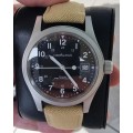 Hamilton Khaki Field Mechanical Stainless Steel Black Dial Watch H69439933