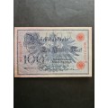 Reichs Bank Note 100 Mark 7 February 1908 - as per photograph