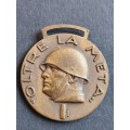 Commemorate Medal for the Black Shirt Workers (Italy) - as per photograph