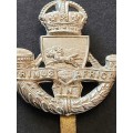 Royal Durban Light Infantry White Metal Badge - as per photograph