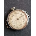 Vintage Mechanical Wrist Watch (face 34mm) not working - as per photograph
