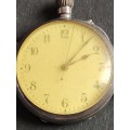 Vintage Swiss made Silver Men`s Wrist Watch 15 Jewels stamp .925 (working) - as per photograph