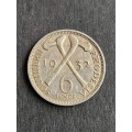 Southern Rhodesia Sixpence 1932 - as per photograph